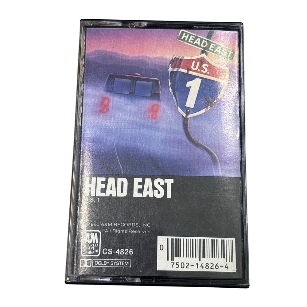 HEAD EAST U.S. 1 A&M records 1979-CS-4826 RARE-cassette tape